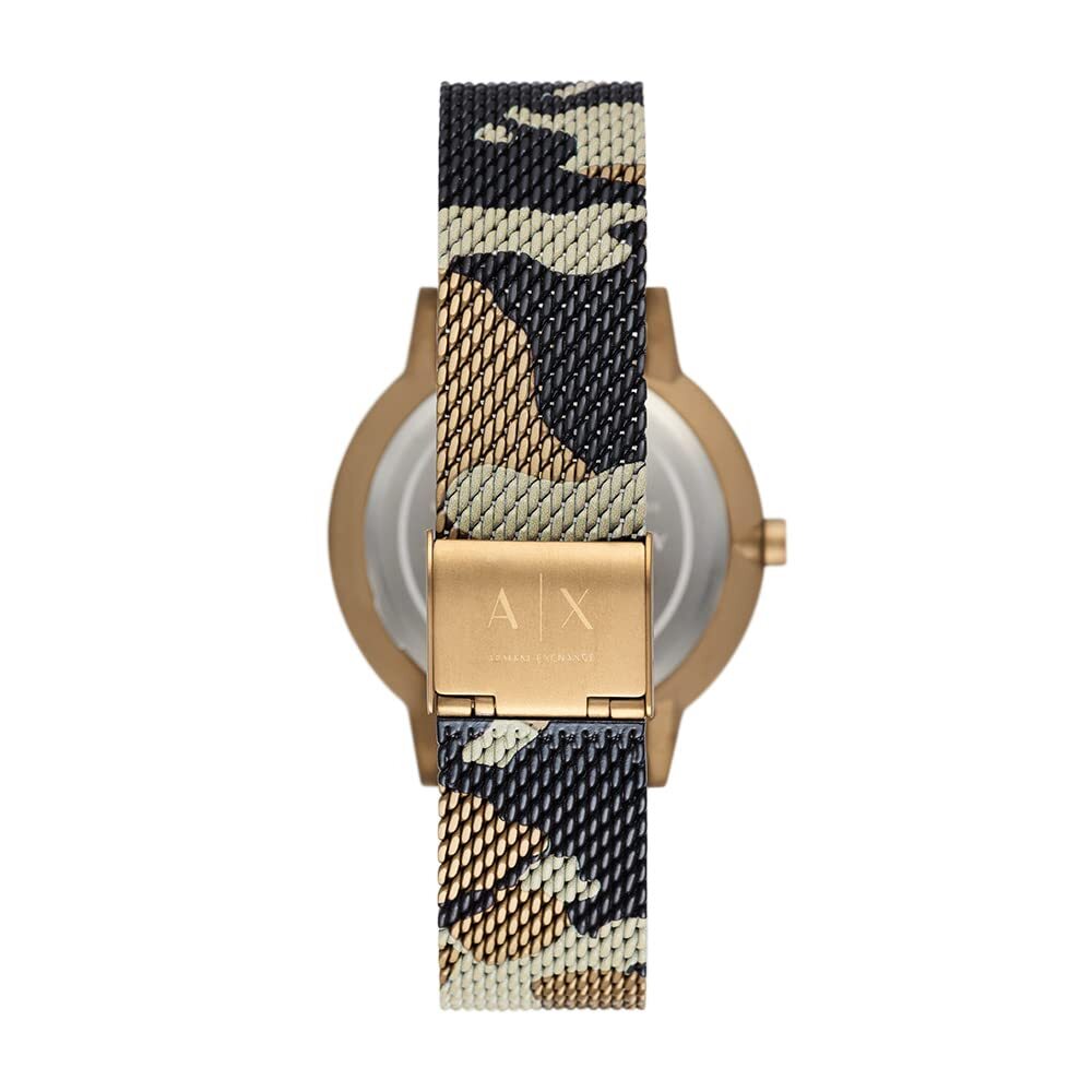 Armani Exchange AX2754 Men's Three-Hand Camo Pattern Stainless