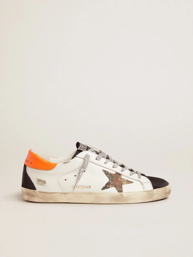 GOLDEN GOOSE Scarpe casual basse fondo piatto dorato Oca