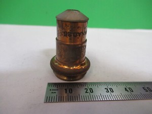 Antike Messing Spencer Objektivlinse für Mikroskop Optik Ersatzteil Z1-A-136