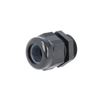 2X Ht M25 RAL9005 Kabelverschraubung M25 IP68 Mat: Polyamid Schwarz Helukabel