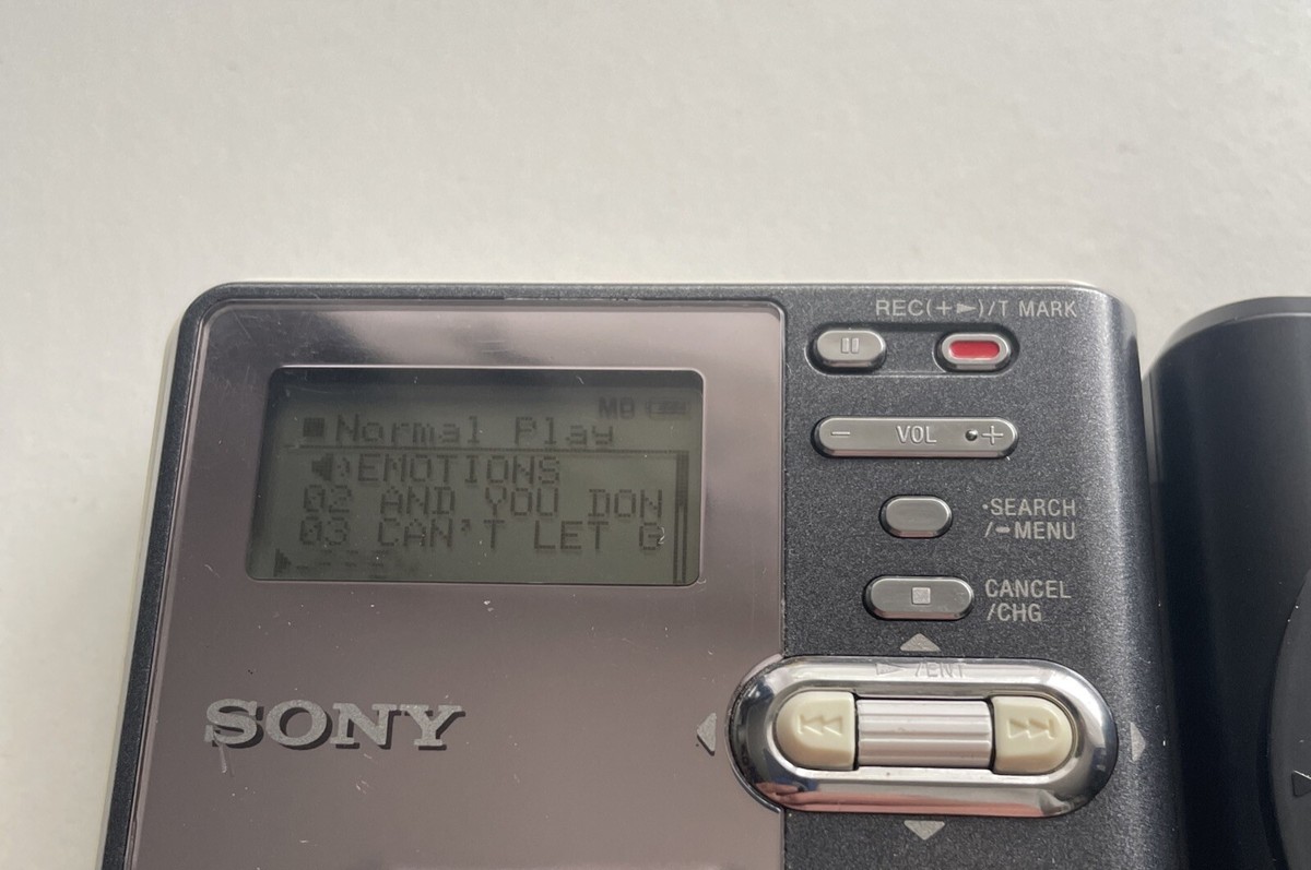 SONY MZ-RH910 Hi-MD Walkman Portable MiniDisc Recorder Player
