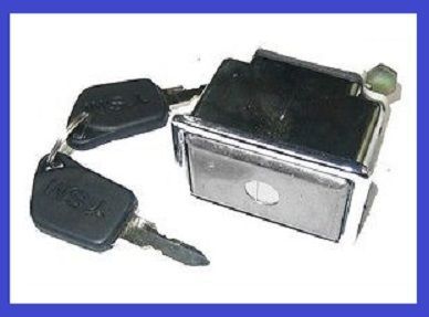 2 barillet de coffre pour Peugeot 405 haute résistance en acier renforcé