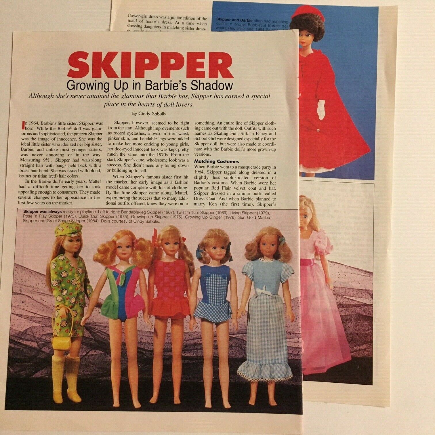 Growing Up Skipper doll: See how Barbie's sister changed from a