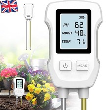 3 in 1 Boden-pH-Tester Digitales Bodenthermometer Bodenfeuchtemessger&auml;t NEU