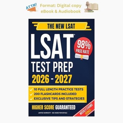LSAT Test Prep: The Complete Study Guide, Ethan Sterling 2025