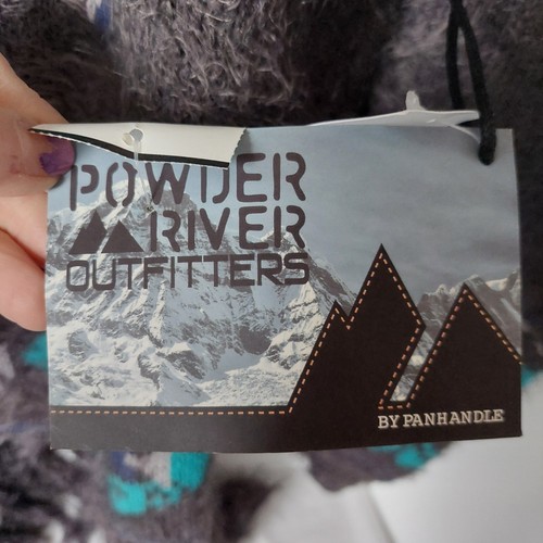 Maglione donna azteco con frange Powder River Outfitters by Panhandle nuovo con etichette taglia small - Foto 13 di 14