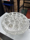 Vintage 19 Hole Anchor Hocking Dish And Lid