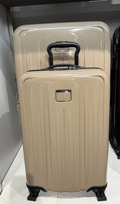 NEW Tumi V4 INTERNATIONAL Expandable 4 Wheel Packing Suit Case SAND BEIGE KHAKI