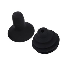 2 Pcs Controller Knob and Gaiter for Electric Wheelchair Black Powerchair Mob...