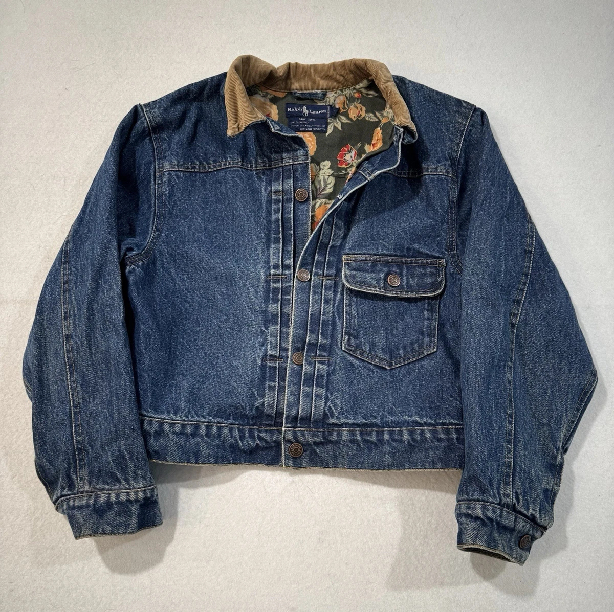 英国製 JAEGER ミックスカラー ビンテージ RRL INVERALLAN RRL Denim Jackets for Men for sale | eBay