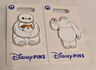 NEW Disney Parks Baymax 2 Pin Set Mochi