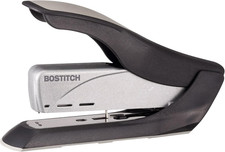 Bostitch Office Inhance Heavy Duty Stapler, 65-Sheet Capacity, Black/Silver