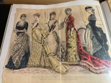 Antique Color Costume Print