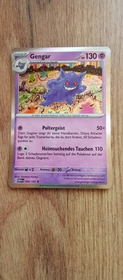 Pokemon Holo Karte Gengar Deutsch 094/165