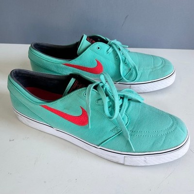 Nike SB Zoom Stefan Janoski Sneakers Aqua‎ Blue Size 13 Nike lace up EXCELLENT Nike SB Zoom Stefan Janoski Sneakers Aqua Blue Size 13 Nike  main image 2