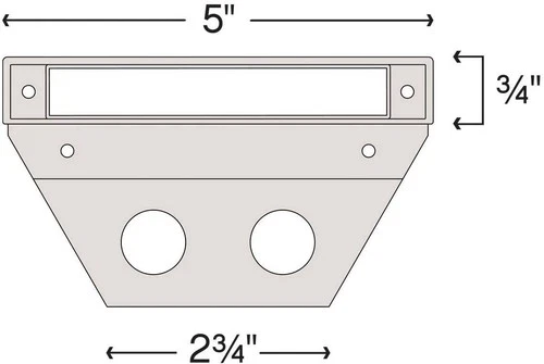 Hinkley Nuvi 5" Wide Bronze LED Landscape Deck Light - Picture 7 of 10