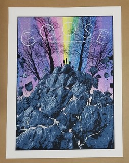 Goose the Band Poster Boston MA Sept 4th N3 2024 Web Only Variant Signed #/85