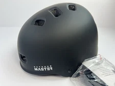 Outdoor Master Black Skateboard Cycling Helmet Size Large Sport