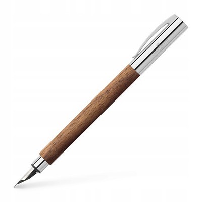 FABER-CASTELL Füllfederhalter Ambition Walnut M