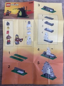 Lego 1596 Castle Wolfpack Ghostly Hideout 100% Complete with Instructions no Box