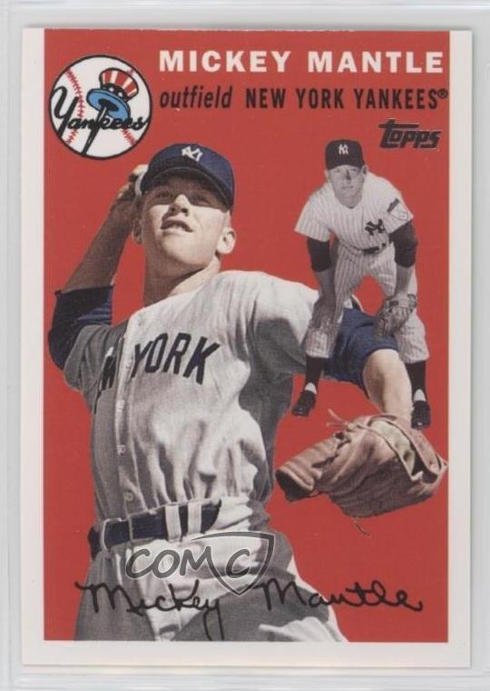 2007 Topps Mickey Mantle Story Mickey Mantle #MMS45 HOF 0z6