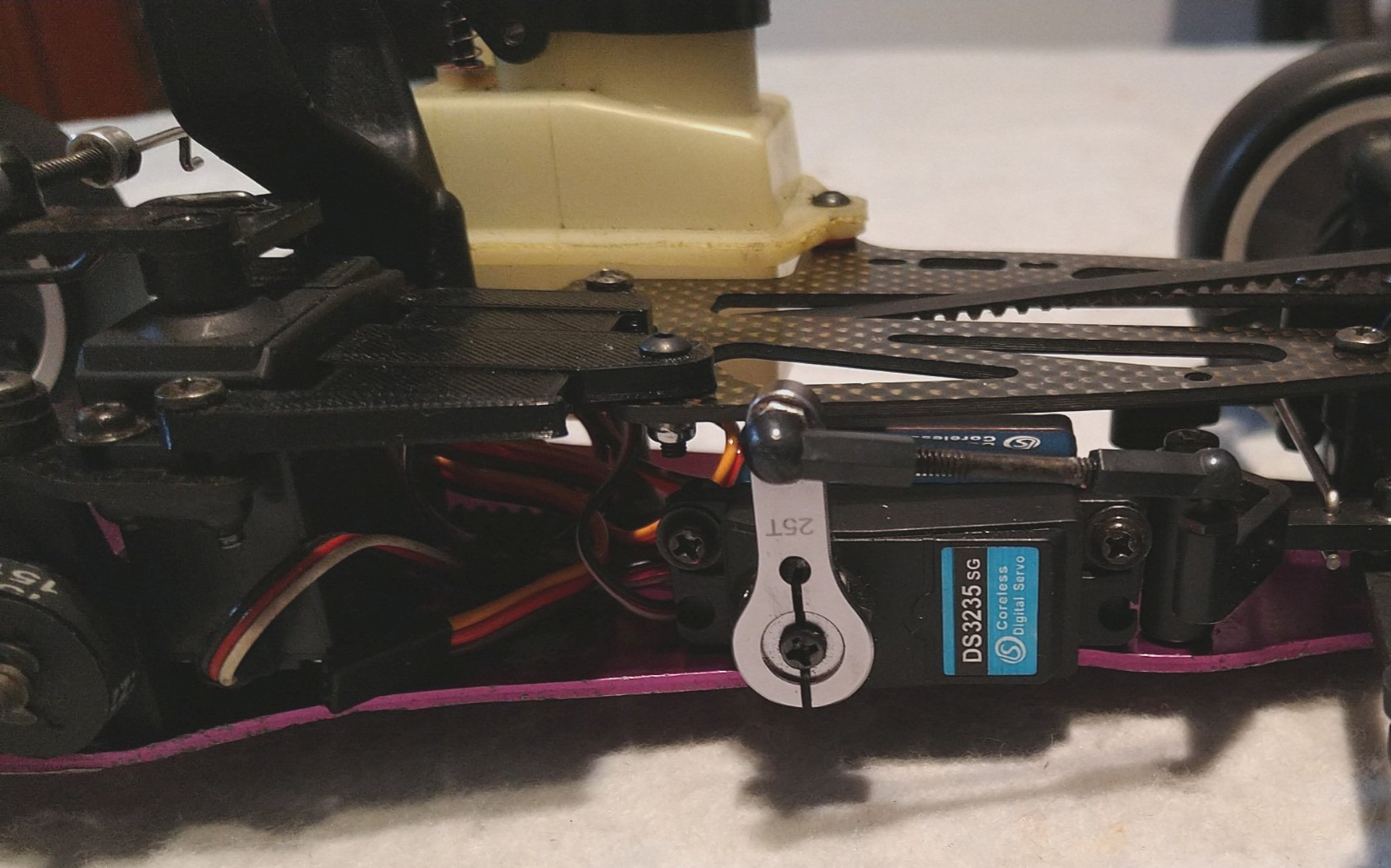 HPI Racing Nitro RS4 Rolling Chassis w/Graphite Upper Deck 1/10 Touring RC Car 