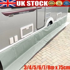 Caravan Awning Draught Skirt, 3/4/5/6/7/8 metre length x 75cm depth Motorhome