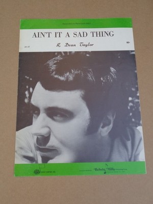 R.Dean Taylor - Ain't It A Sad Thing - US Noten