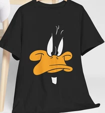 Daffy Duck Cartoon T Shirt Vintage Look Classic Retro Style X-Mas Gift Idea Tee