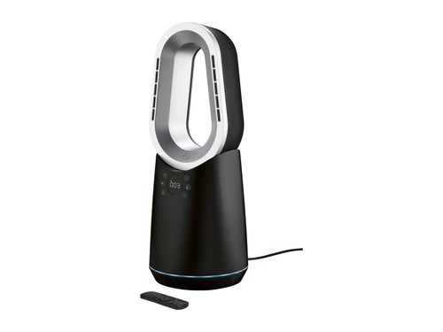 Tronic Bladeless Fan Heater – Hot & Cool Air, 1200W, Oscillating – black