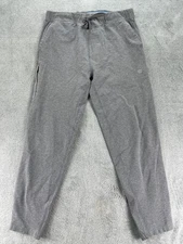 Mack Weldon For Daily Wear Sweatpants Mens Medium Heather Gray Cotton Mid Rise