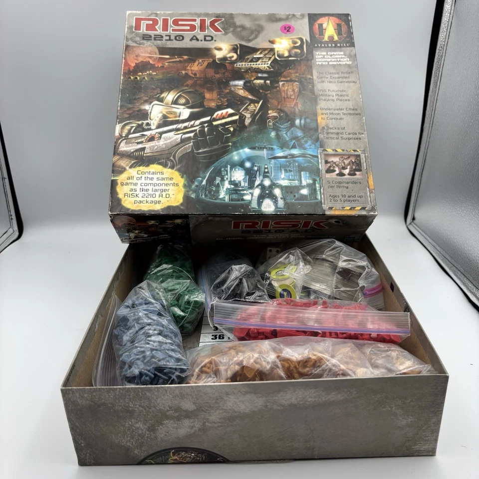 RISK 2210 A.D. Board Game - Image 3 of 4
