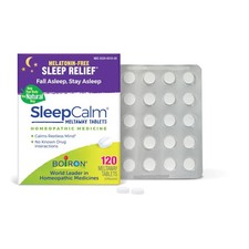 Boiron SleepCalm Tablets Sleep Aid for Deep, 120 Count Pack of 1 , White