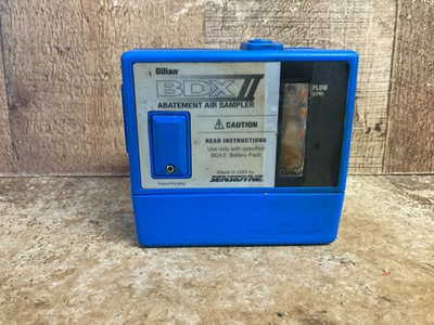 #ad GILIAN BDX II Abatement Air SAMPLER SENSIDYNE No Charger Untested Sold AS IS $95.00