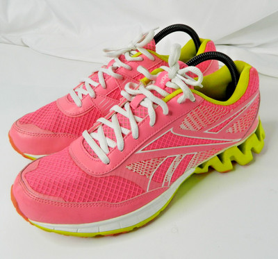Reebok ZigTech Shoes Womens Size 7 Running Athletic Sneakers Trainers Fitness