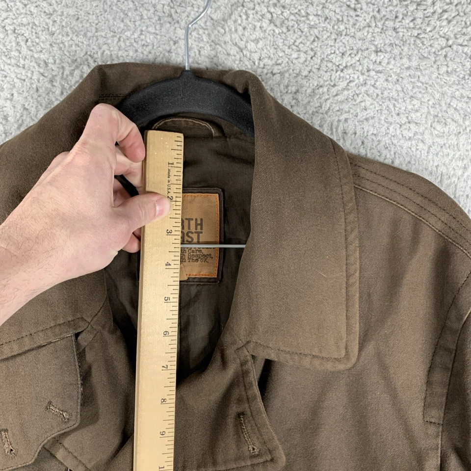 Marks and Spencer North Coast Куртка Пальто зима осень мужчин размер M хлопок - Изображение 4 из 4