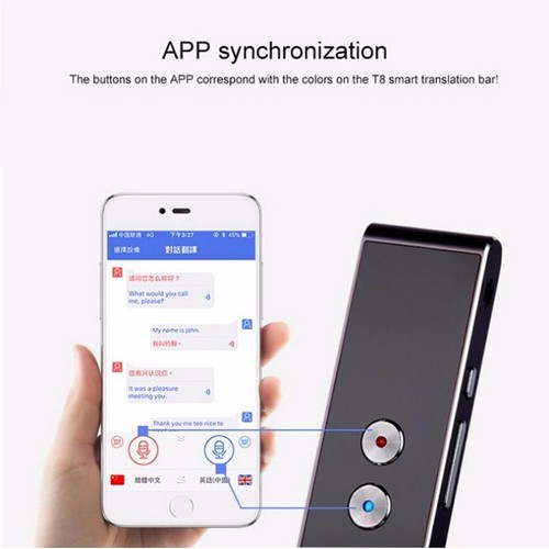 Portable Smart Translator quality 40+ Multi-Languages Translator Instant Voice - Picture 2 of 4