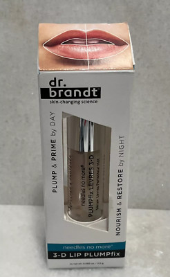 Dr. Brandt Needles No More 3-D Lip Plumpfix 0.085 oz Plump Prime Nourish Restore