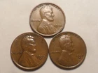 1935-P 1935-D 1935-S  NICE LINCOLN WHEAT CENT 3 PC "1935" YEAR SET!!!!