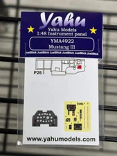 Yahu Models 1/48 Yahu Models P-51 B/C Mustang III Instrument Panel