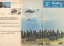 catalog RMM ROSKOPF 1974/1 miniature models D aa