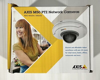 中古品 ネットワークカメラ AXIS M5054 PTZ Network Camera 動作確認済