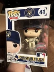 Funko POP! Baseball Milwaukee Brewers Christian Yelich MLB #41 NEW Protector