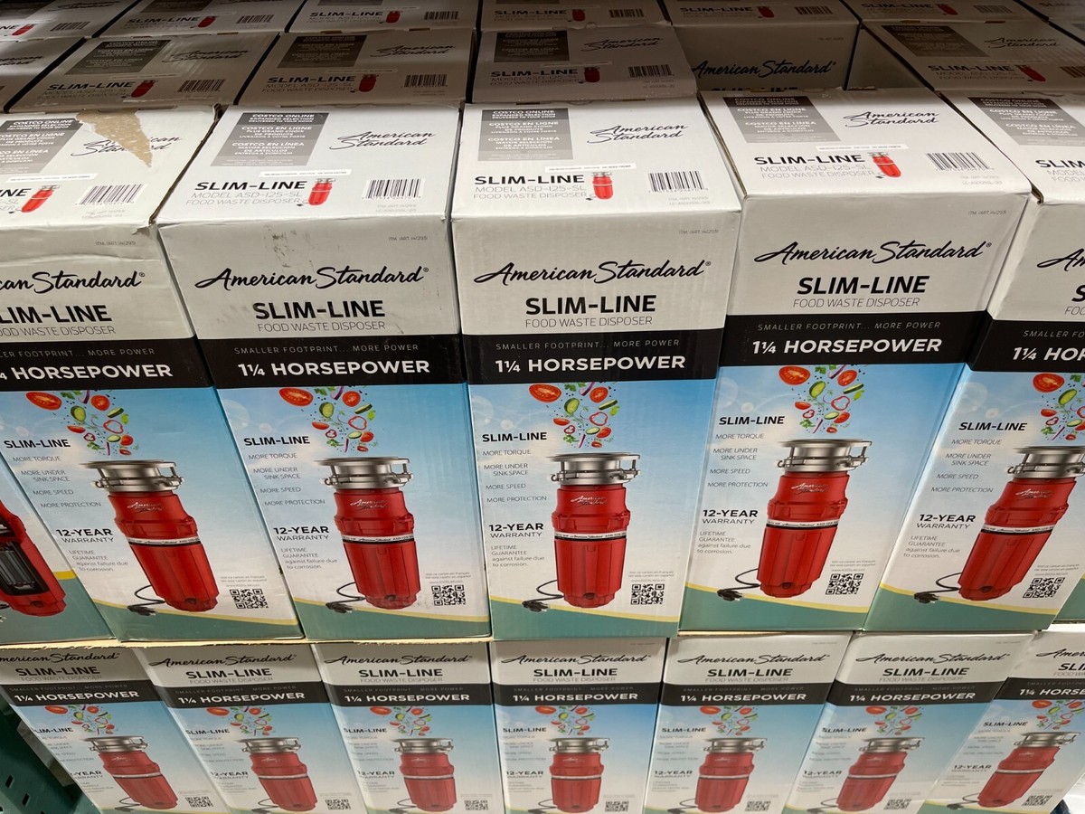 American Standard Slim Line 1.25 Hp Food Waste Disposer