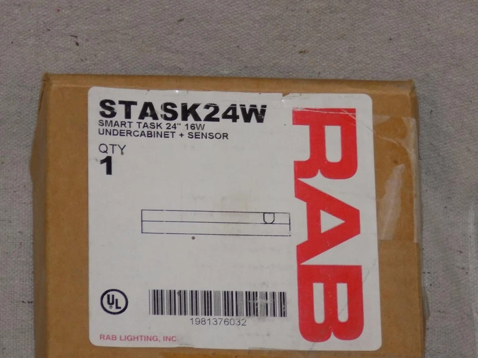 RAB STASK24W Smart Task 24" 16W Undercabinet + Sensor - Image 2 of 4