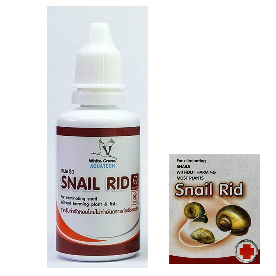 Aquatech Snail Rid 30 ml. Get rid of snails in the fish tank pond Aquarium Tank K | eBay UK