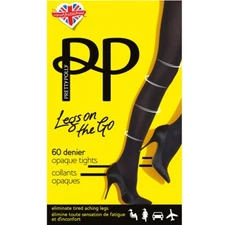 Pretty Polly Legs on the Go - 60 Denier Opaque Tights