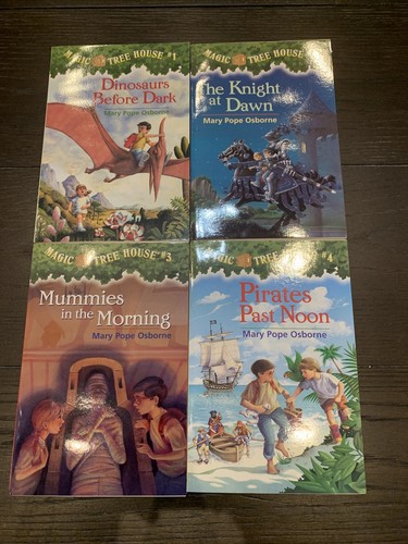 Magic Tree House Box Set Mary Pope Osborne 1 -4 Paperback NEW + 37 & 46 - Picture 2 of 5