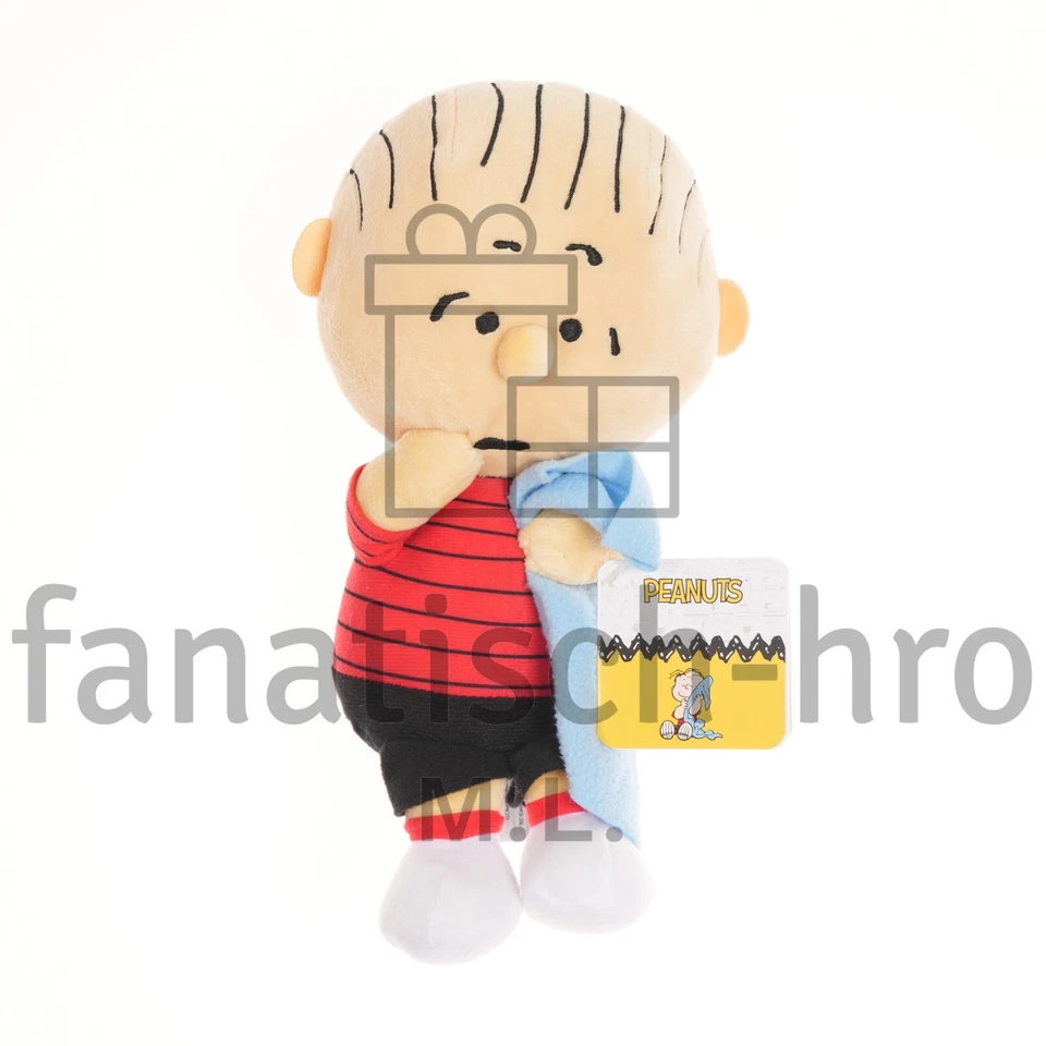PEANUTS WORLDWIDE LLC Peanuts Soft Toy - Charlie Brown Linus 2024 Plüschfigur 30 cm LCC World Plüsch