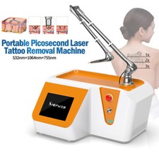 Pico Tattoo Removal Machines Picosecond Q Switched Nd Yag Laser 4 Wavelengths